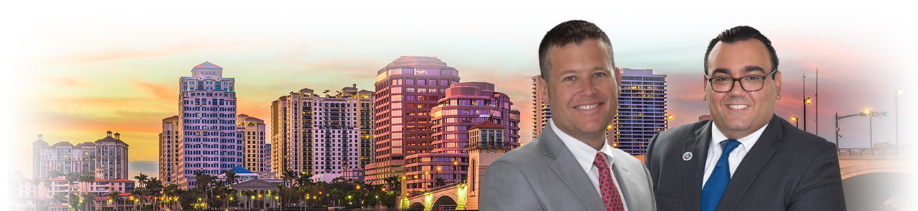 Attorney Picture with West Palm Beach Skyline