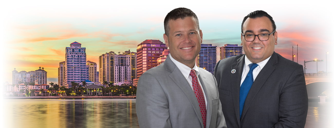 Attorney Picture with West Palm Beach Skyline